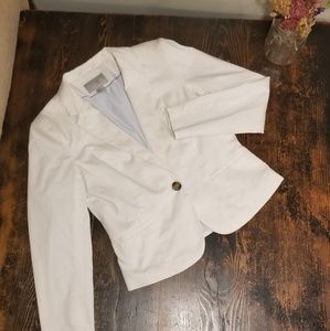 H&M White blazer